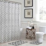 Decorating With Gray Shower Curtains